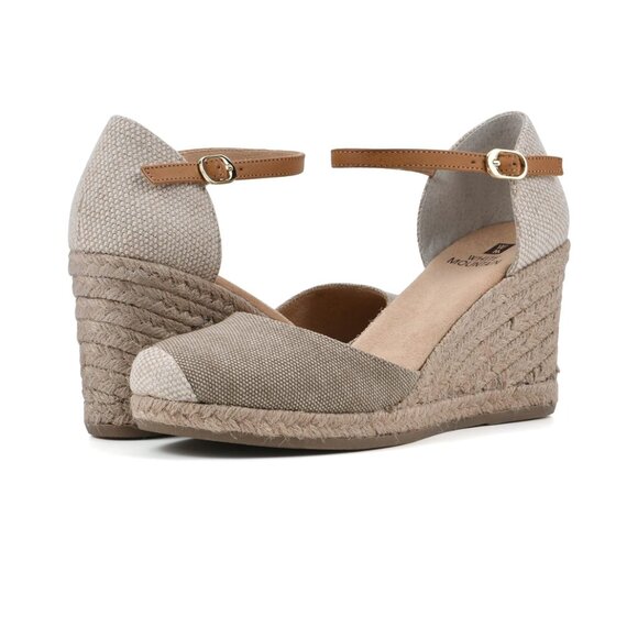 WHITE MOUNTAIN Mamba Espadrille Wedge Sandal | Size 9.5 - Picture 10 of 10